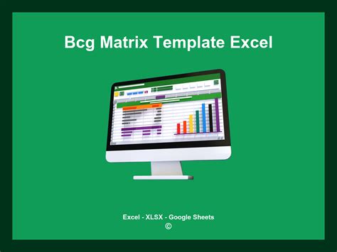 Image result for BCG Matrix Excel Template