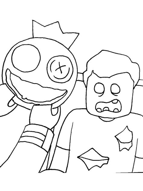 Roblox Rainbow Coloring Pages に対する画像結果