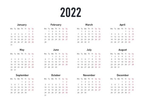 Image result for Kalender per Maand 2022