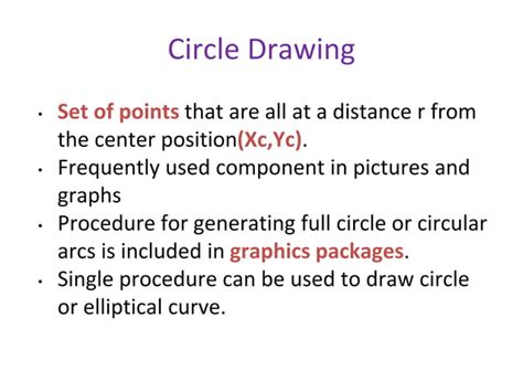Image result for DDA Circle Drawing Algorithm
