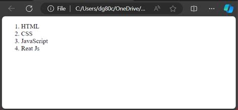 Image result for Arbre De Order List HTML