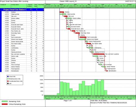 Toradh íomhá ar Application of Primavera P6