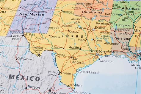 Image result for Texas Map with Countries