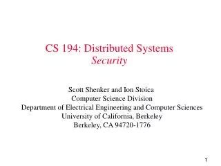 Image result for Distributed System Security