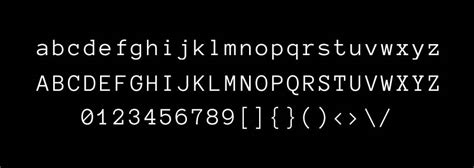 Toradh íomhá ar Monospaced Font Programming