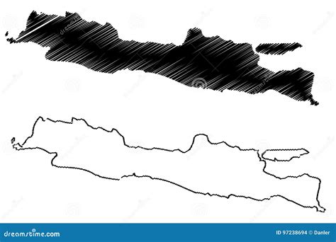 Toradh íomhá ar Java Island Vector
