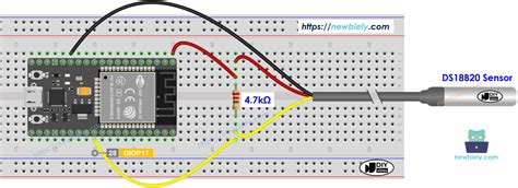 Image result for Temperature Sensor DS18B20 Esp32