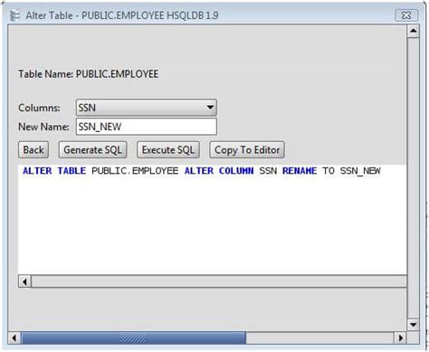 Image result for How to Update Column Name in SQL
