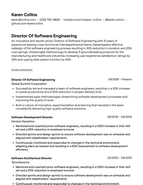 Toradh íomhá ar Medical Software Engineer Resume