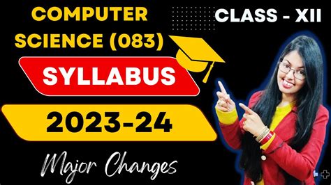 Toradh íomhá ar Class 12 Computer Science Syllabus