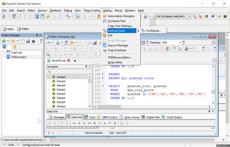 Résultat d’images pour PL/SQL with Toad for Oracle