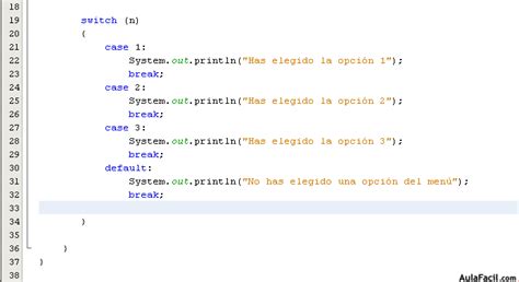 Switch Java Ejemplo ਲਈ ਪ੍ਰਤੀਬਿੰਬ ਨਤੀਜਾ