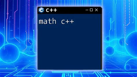 C++ Math Code ಗಾಗಿ ಇಮೇಜ್ ಫಲಿತಾಂಶ