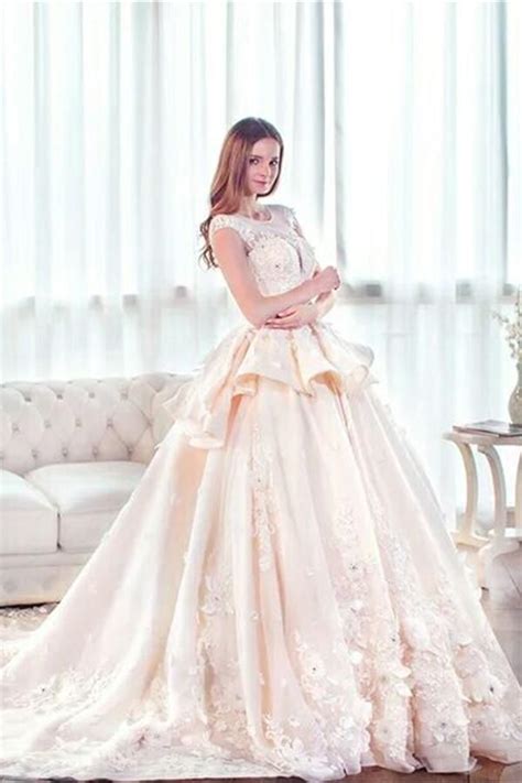 Image result for Modest Wedding Dresses Cheap Princess