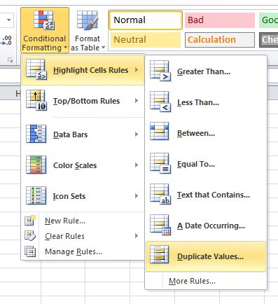 Image result for How to Know Duplicates in Excel