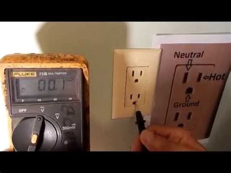 Toradh íomhá ar Testing Stove Outlet with Multimeter