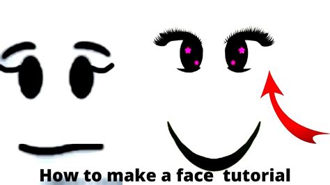 Image result for How to Make a Face for Roblox