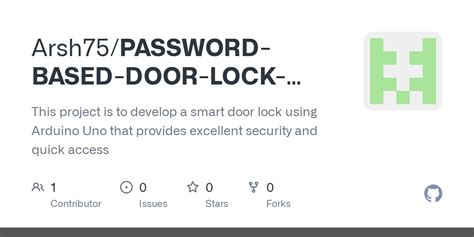 Image result for Password-Based Door Lock System Using Arduino