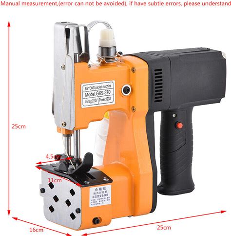 Gk9-370 Auto Small Woven Bag Packing Machine Sack Closer Rice Bag