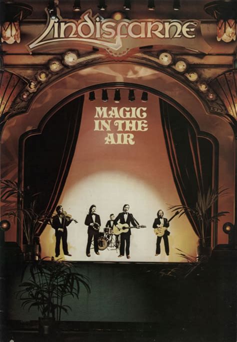 Lindisfarne Magic In The Air + Ticket Stub UK Tour Programme TOUR PROGRAMME 1978