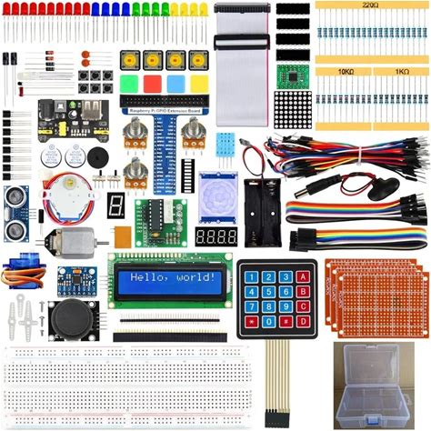 Python Programming Starter Kit For Raspberry Pi 4B 3B+ Electronic Modules And Kits