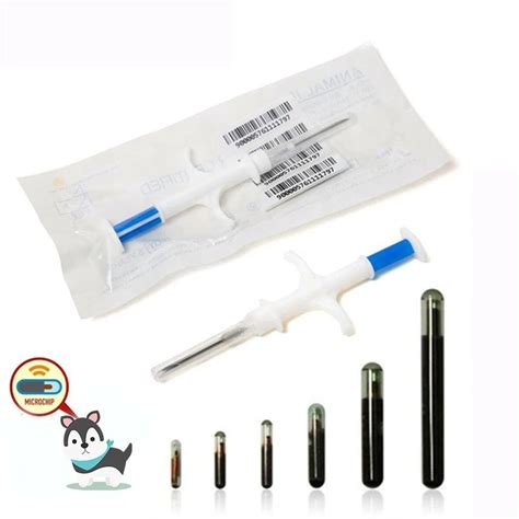 134.2Khz RFID Microchip Injectable Implant Glass Tag For Animal Identify
