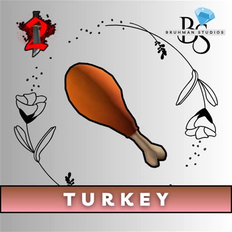 Limited| Roblox | Murder Mystery 2 | Mm2 | Godly Turkey Knife -