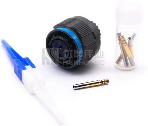 J599/26WC04SA Crimp Contact D38999 4 Pin Power Connector Pinout