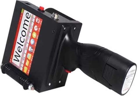 YAOMATEC New Product 27 Languages Text Number 5cm Handheld Printer Portable Handheld Qr Code Barcode Inkjet Printer