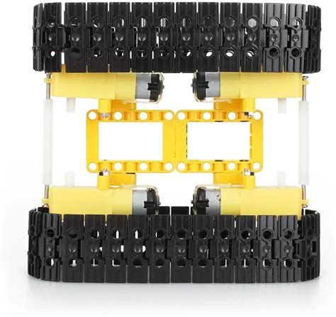 Tscinbuny Robot Tank Chassis Compatible With Lego Building Block Tank Wheel Chassis For Arduino Programming