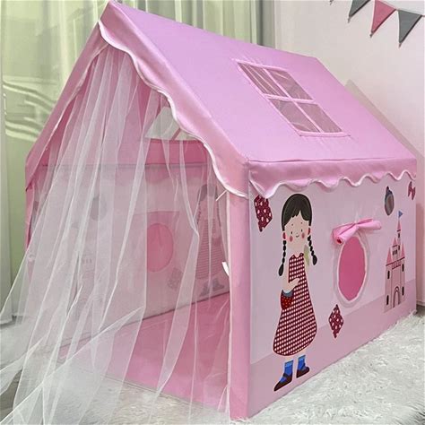 Wholesale Price Girls Play Tent Pink Tent House Type Indoor Kids Tent