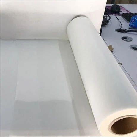 PET AB DTF Film For Clothing Application