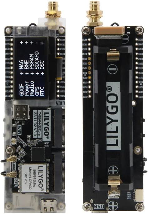 LILYGO T-Beamsupreme ESP32-S3 Lora Development Board With SX1262 868/915Mhz GPS U-Blox L76K Wifi Bluetooth 1.3Inch OLED