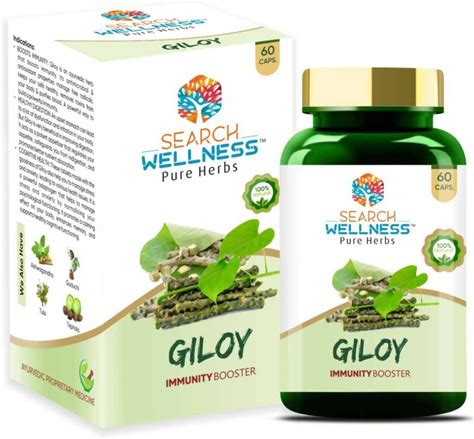 Search Wellness Giloy Capsules - 60 Caps
