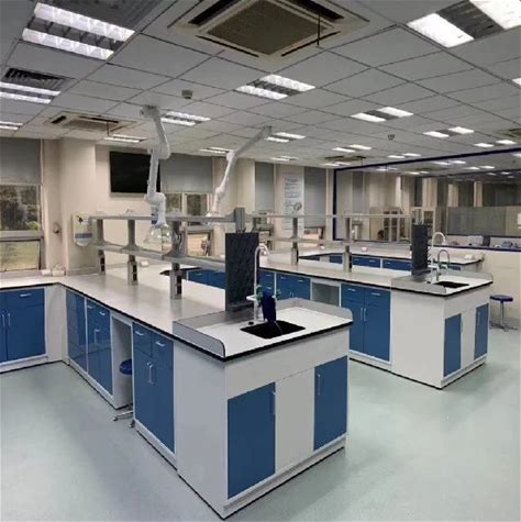 American Standard Chemistry Workbench Durable School Laboratory Furniture For Physics Science Biology Study