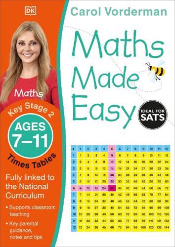 Maths Made Easy: Times Tables, Ages 7-11 (Key Stage 2) | By Carol Vorderman