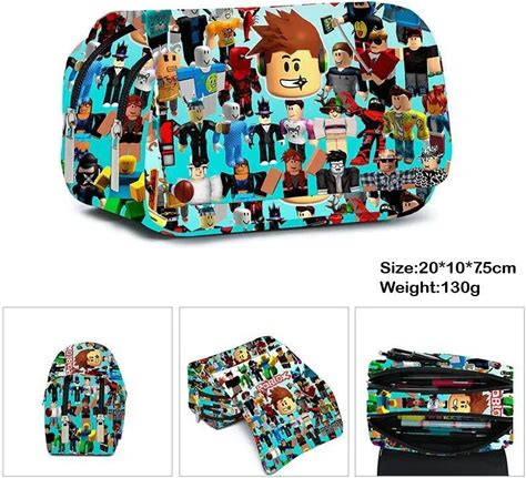 Pop New Style ROBLOX Blox Fruits Creative Cartoon Pencil Case Primary School Student Cartoon Game