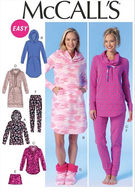 Mccall Pattern Company M7061ZZ0 Misses Tops Dress Shorts Pants And Slippers Sewing Template ZZ LRGXLGXXL