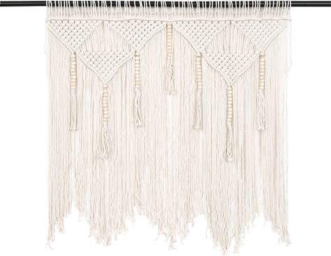 Macrame Wall Hanging Handwoven Bohemian Cotton Rope Boho Tapestry Home