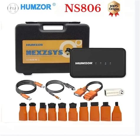 Humzor Nexzsys Ns806 Zware Truck Scanner Diagnostisch Hulpmiddel Obd2 Diagnostisch Hulpmiddel Ondersteuning Windows Systeem 18 Speciale Functies