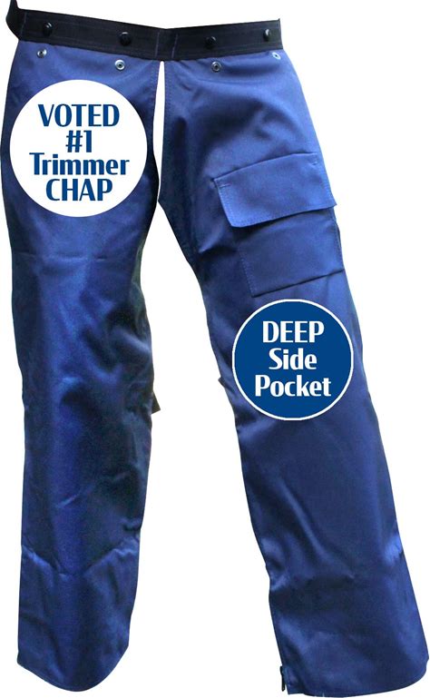 Cold Creek Loggers Protective Trimmer Safety Chaps, Navy Blue, Size 40"