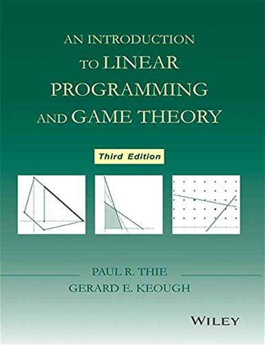Wiley An Introduction To Linear Programming And Game Theory, 3rd Ed.