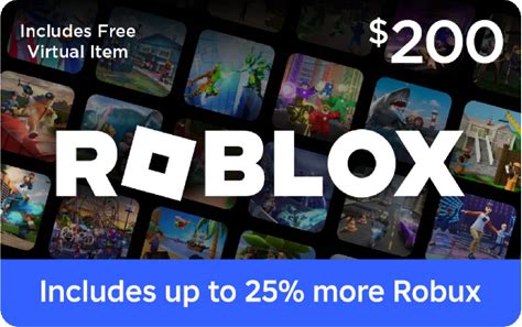 Roblox - $200 Digital Gift Card [Includes Virtual Item] [Digital]