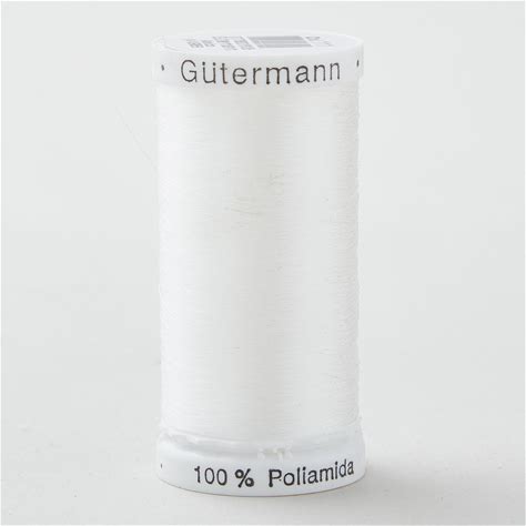 Gutermann Invisible Nylon Sewing Thread (250m / 273Yds) | Nylon/Polyamide | Solid Thread
