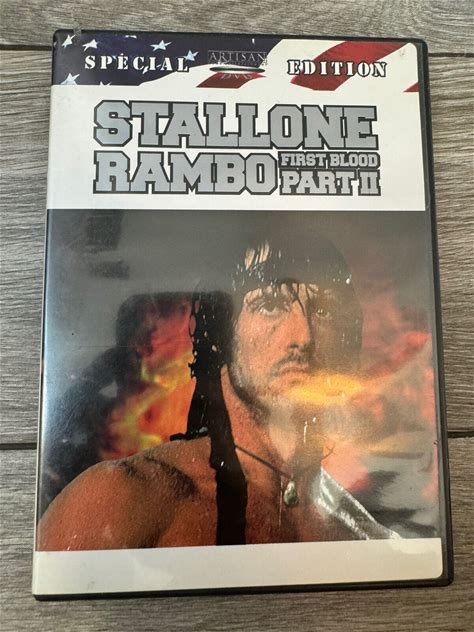 Rambo First Blood Pt. 2 DVD, 2002 Great Condition. Dvds & Blu-Ray Discs. 0012236126546.