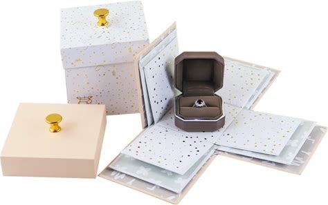 Surprise Cake Explosion Box Diy Exploding Confetti Boxes Memory Creative Butterfly Explosion Gift Box