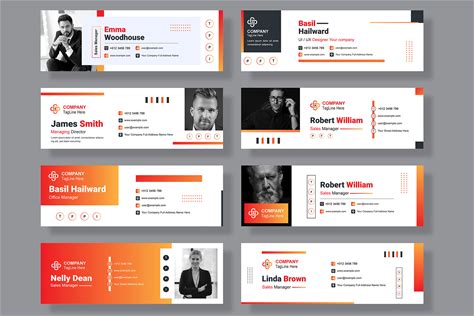 Email Signature Template By Mightydesign | Creative Market