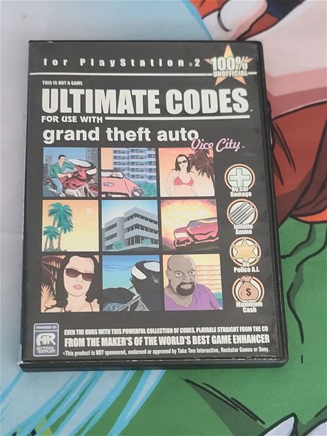 Ultimate Codes For Grand Theft Auto Vice City PS2 Playstation 2. Video Games.