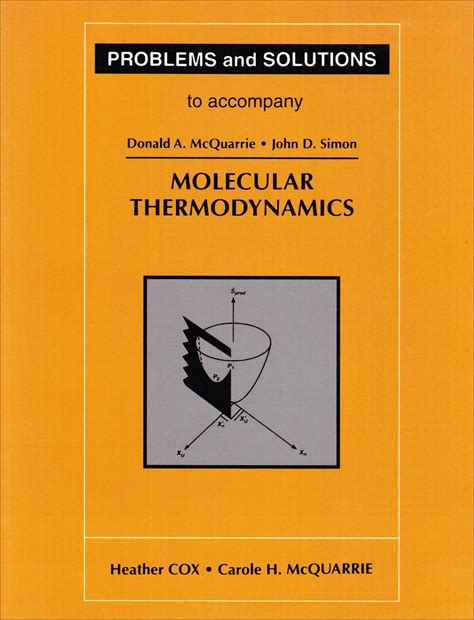 Problems And Solutions To Accompany Mcquarrie's Molecular Thermodynamics