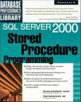 SQL Server 2000 Stored Procedure Programming By Dejan Sunderic By Thriftbooks, Paperback
